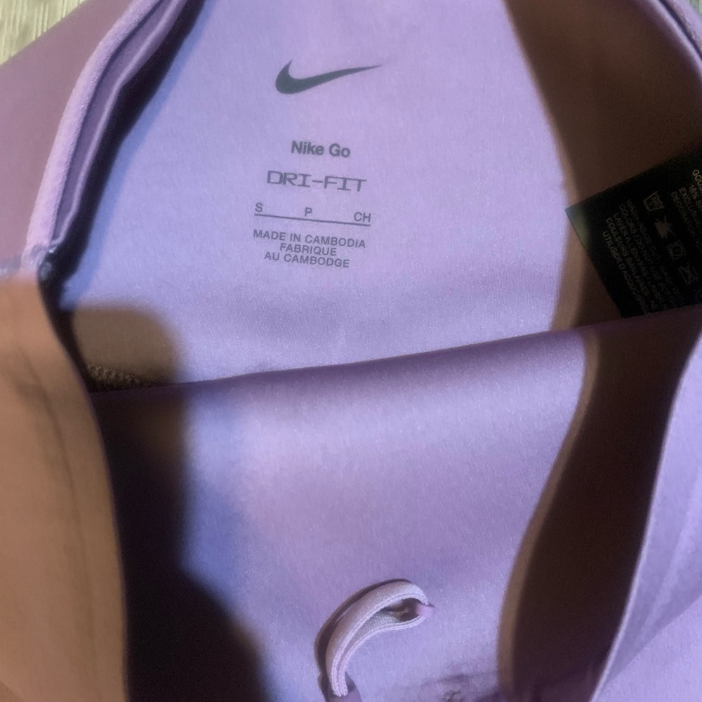 Nike Women's Dri-Fit Lavender High-Rise Running Shorts With Pockets NWT - Picture 4 of 8
